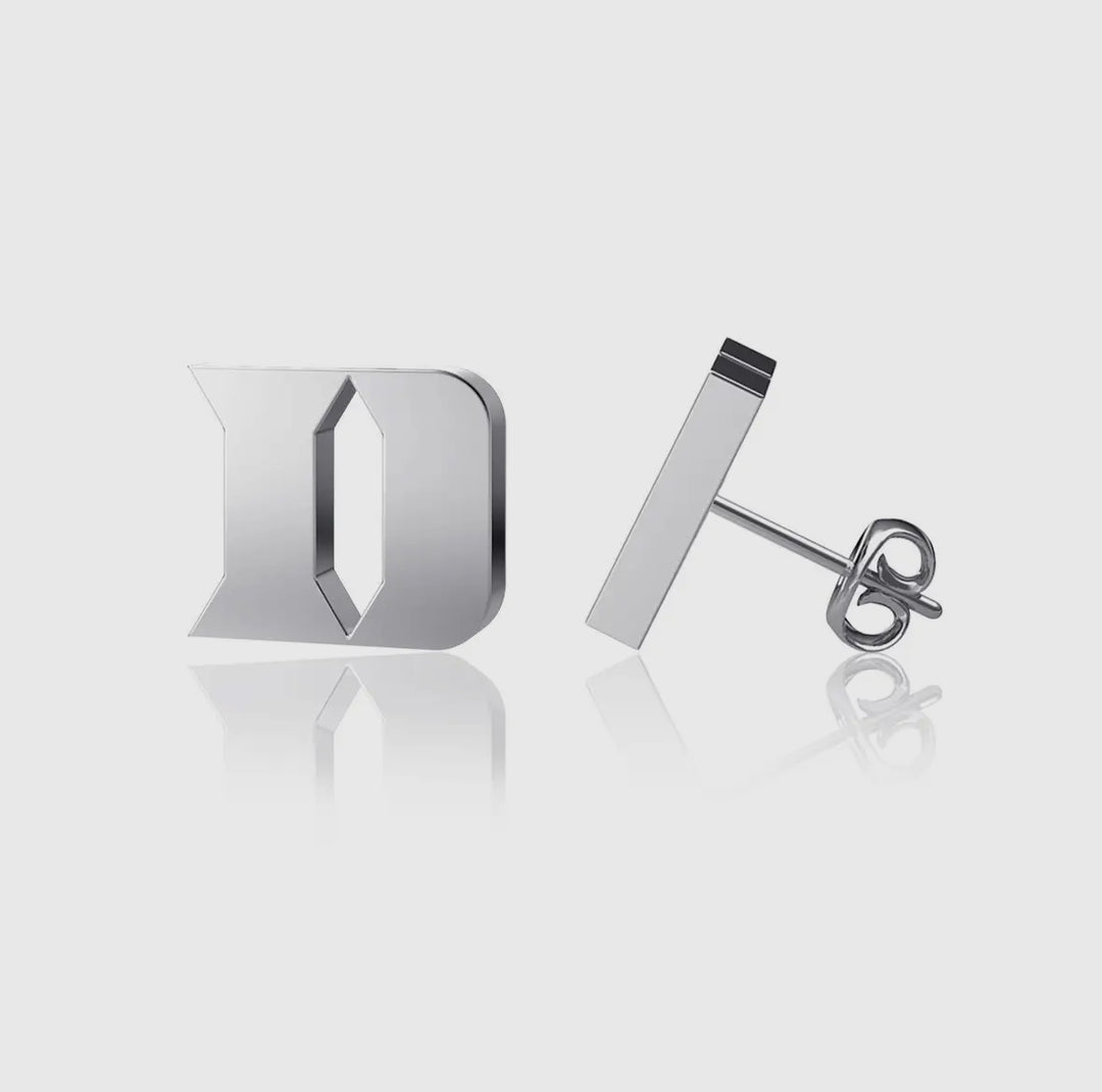Duke Silver Post Earrings