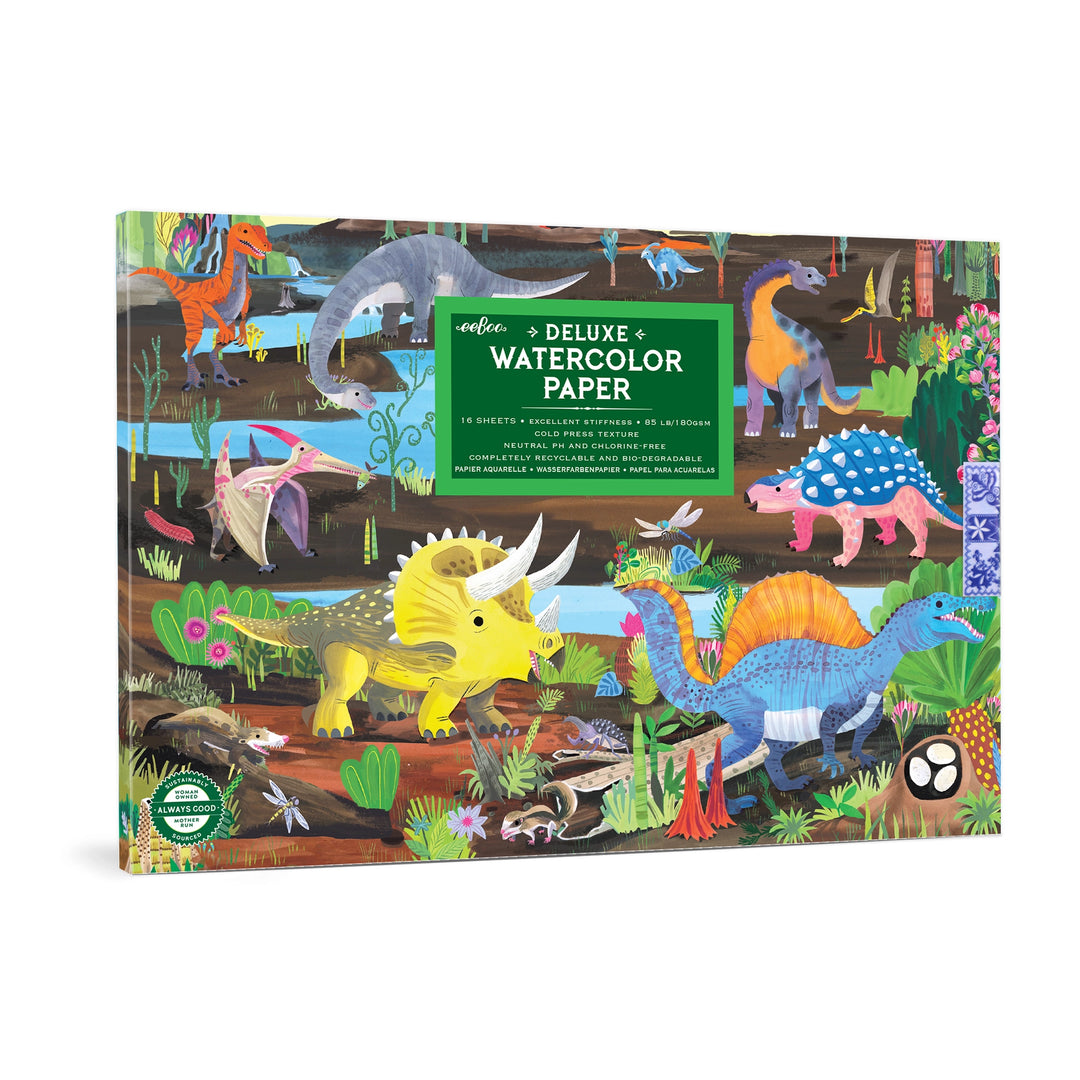 Dinosaur Watercolor Pad Sale