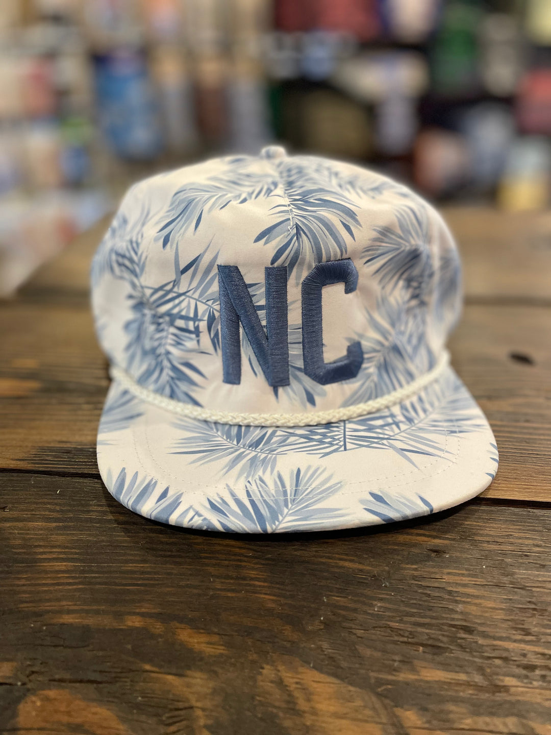 North Carolina Floral Mist Rope Hat