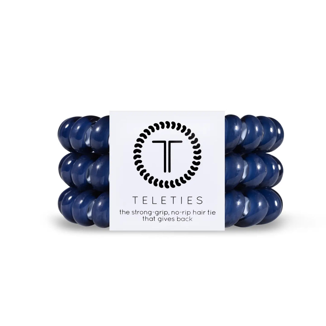 Nantucket Navy Large Hair Ties