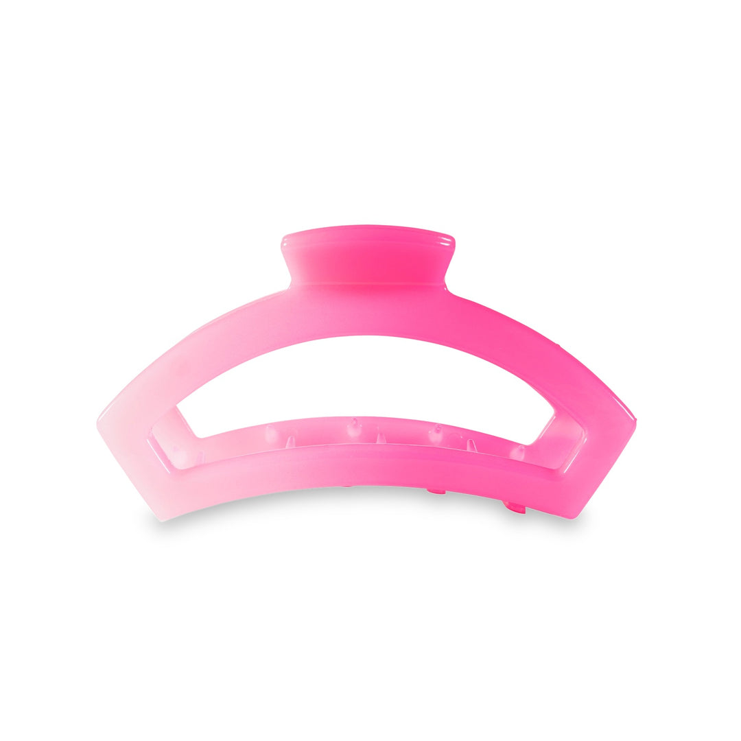 Open Pink Ombre Medium Hair Clip
