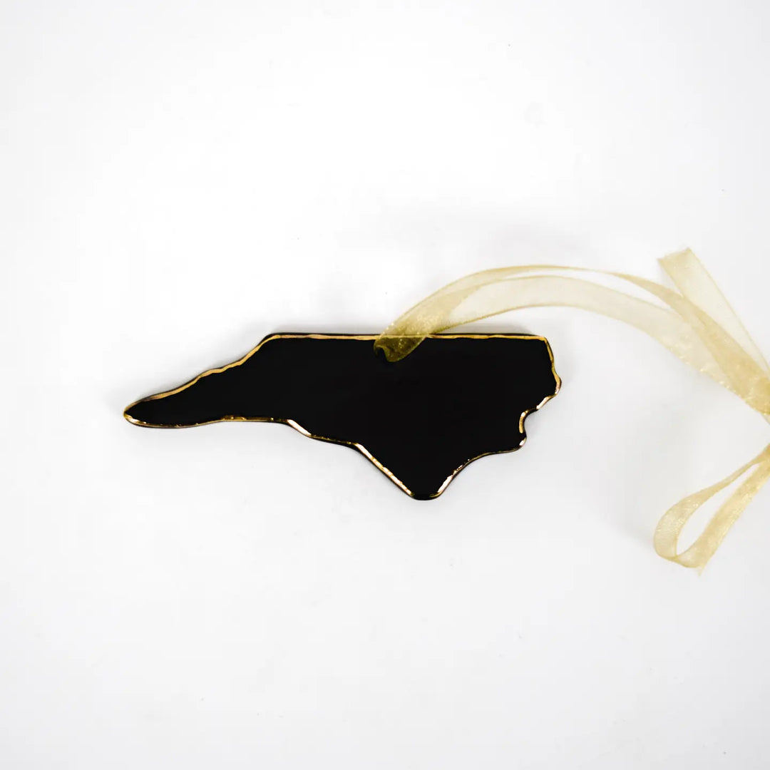 North Carolina Ornament (Black)