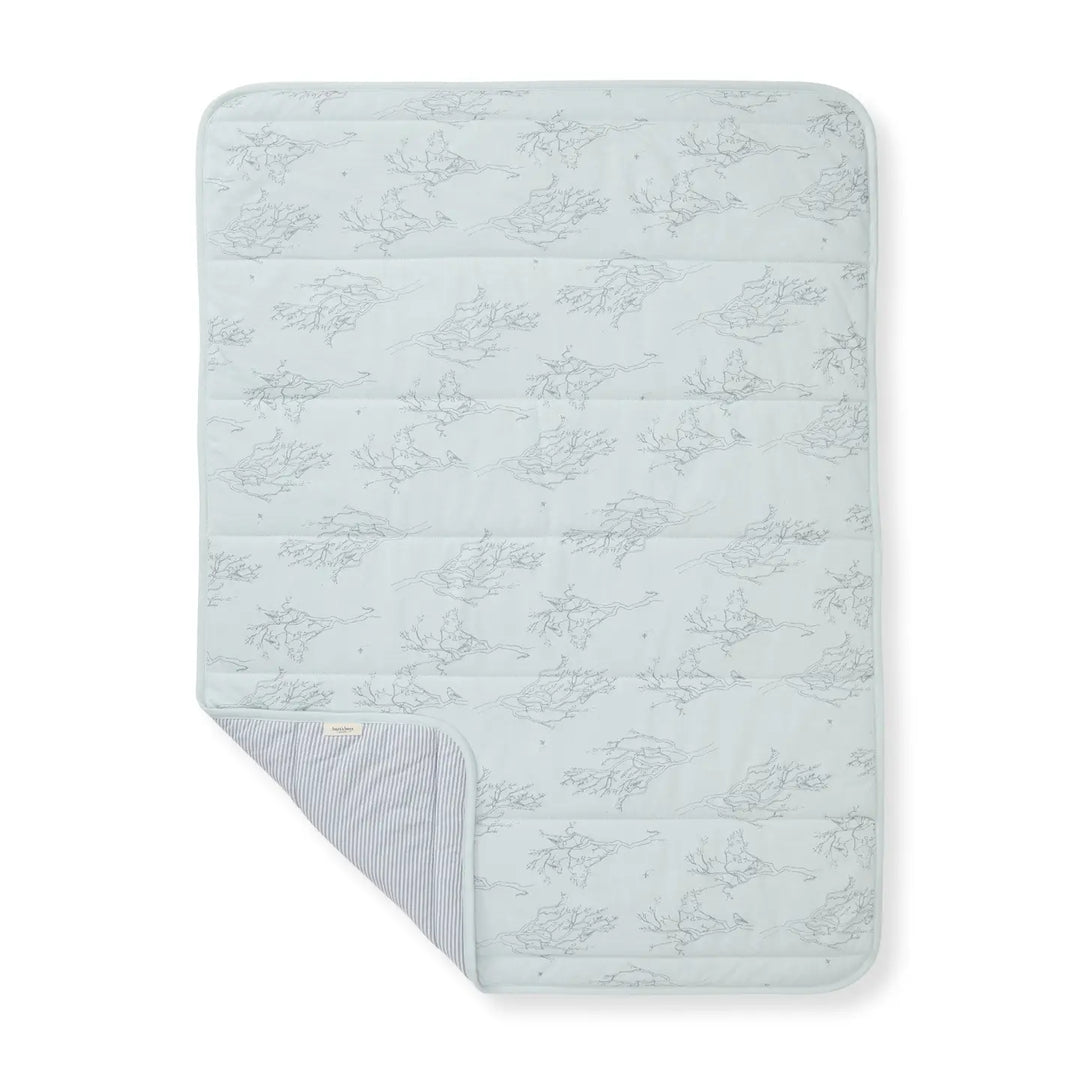 Swaying Branches Reversible Blanket (Embroidery Included)