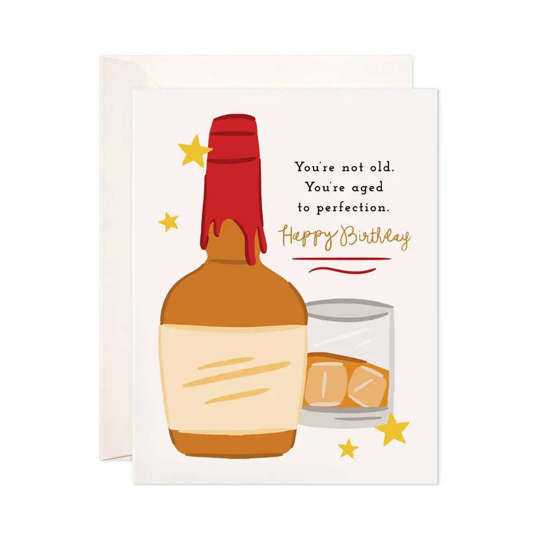 Whiskey Birthday card