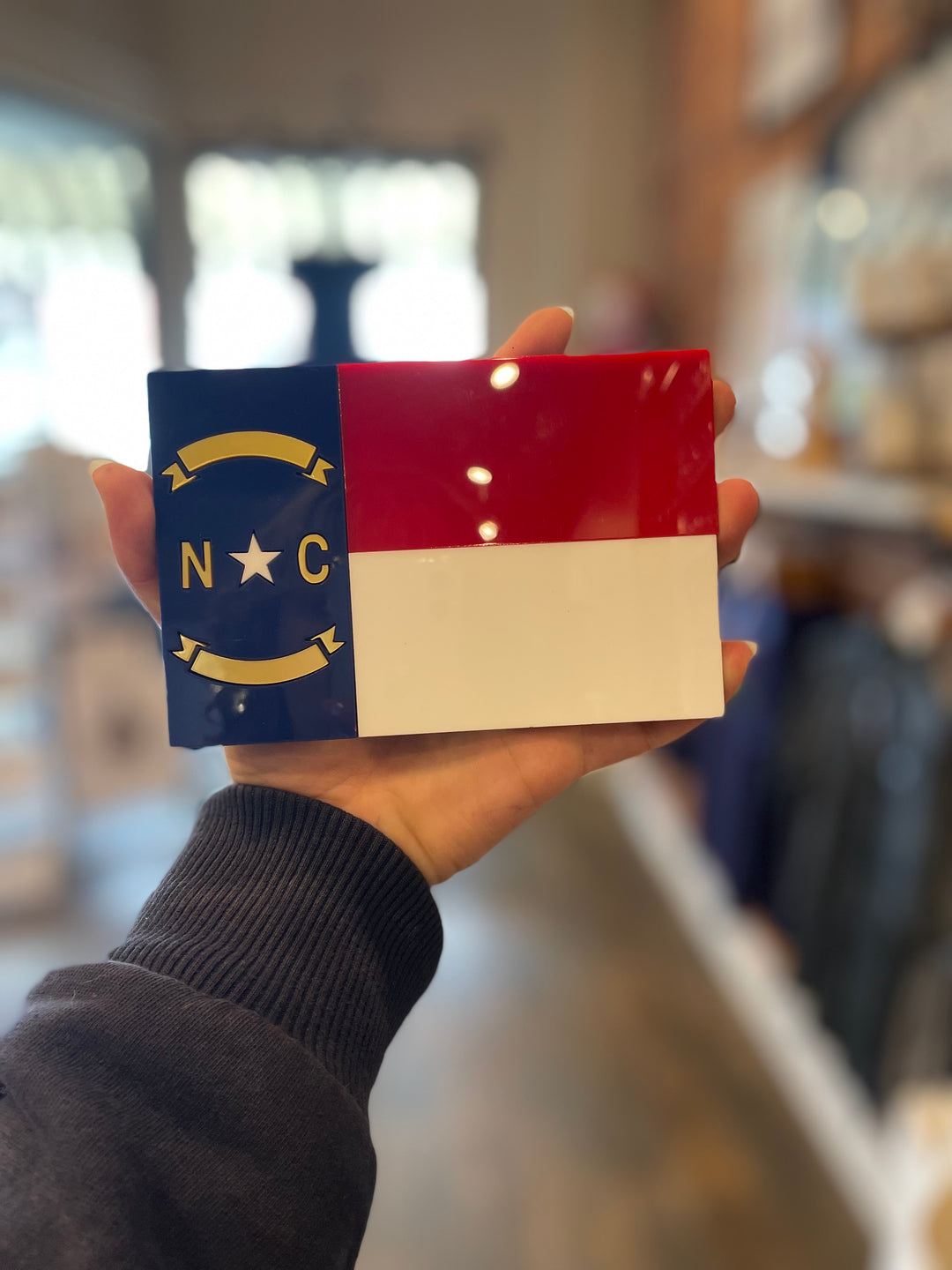 North Carolina Flag Magnet (Large)