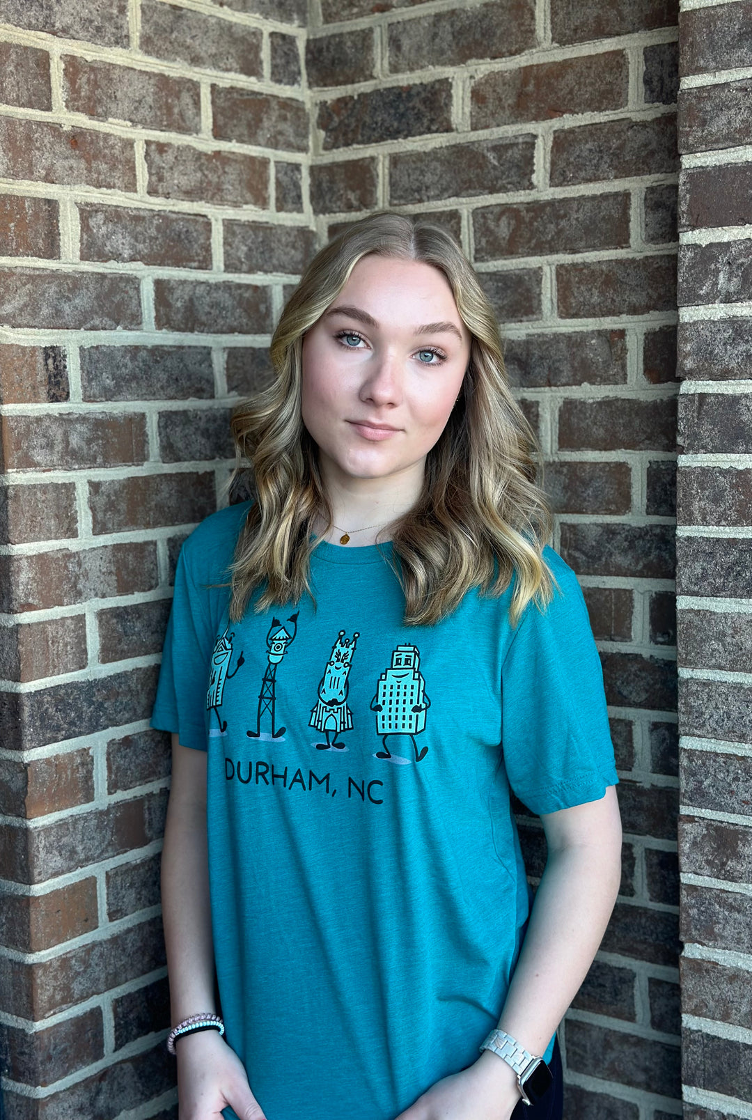 Cartoon Landmarks T-Shirt #85 (Teal)