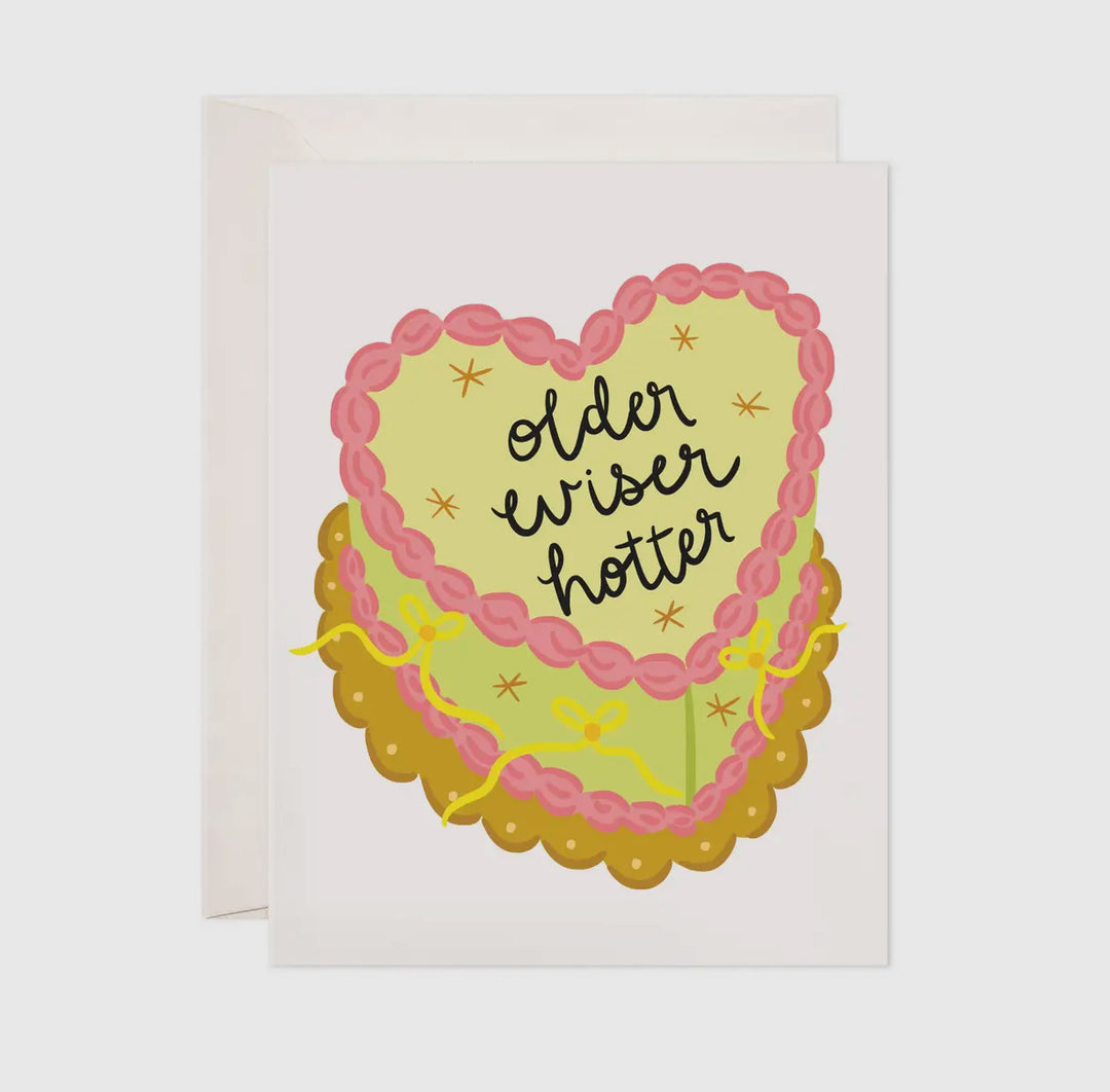 Older Wiser Hotter Card