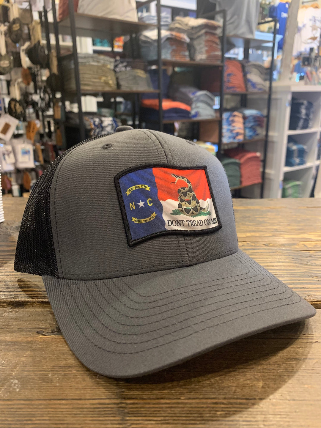 NC Woven Patch Snapback
