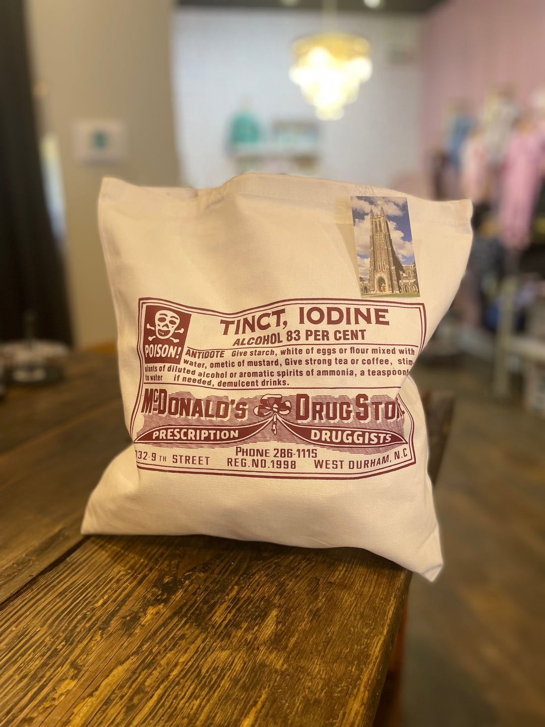 McDonald's Drugstore Tote Bag #35 (White)