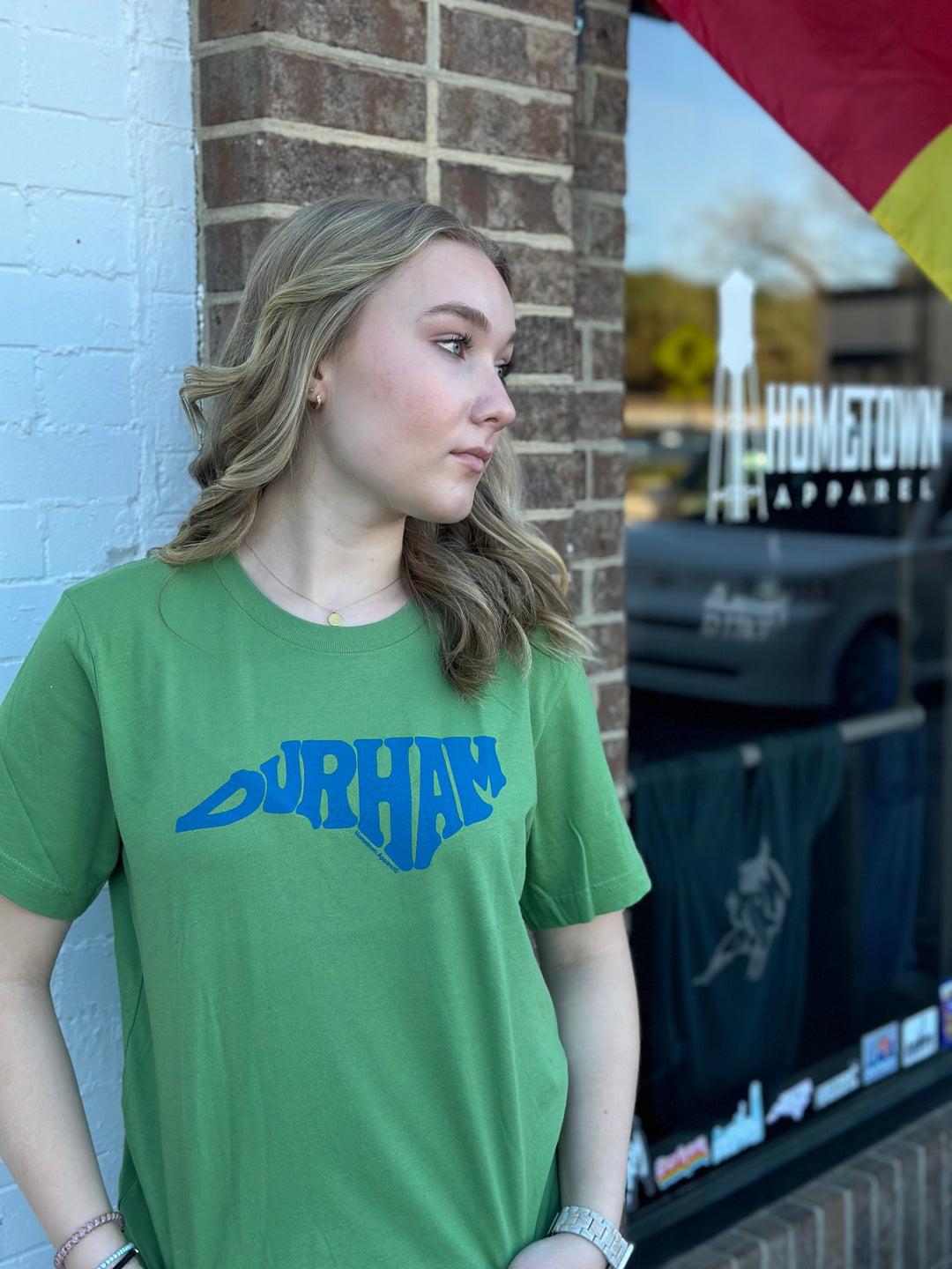 State with Durham T-Shirt #24 (Leaf)