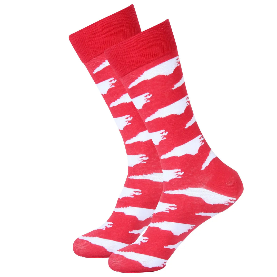 Red & White Socks