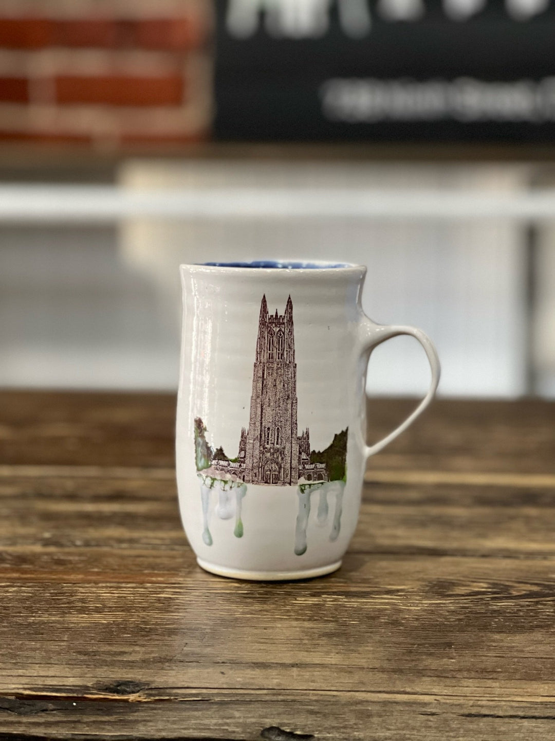 Duke University Chapel Pottery Mug