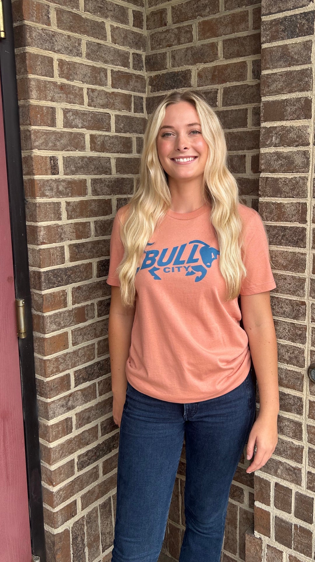 Bullcity Bull T-Shirt #107 (Terracotta)