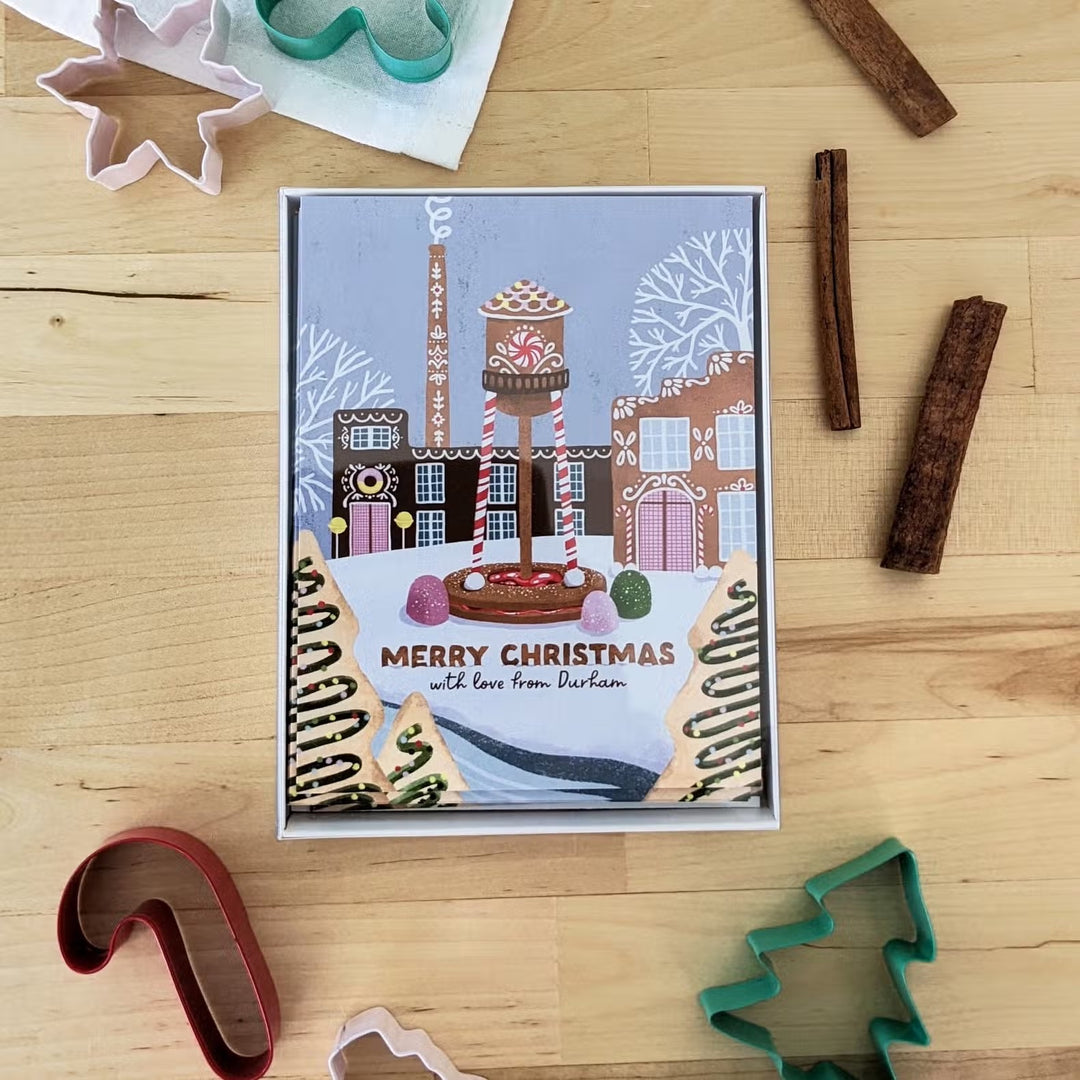 Durham, NC Village Notecard Set