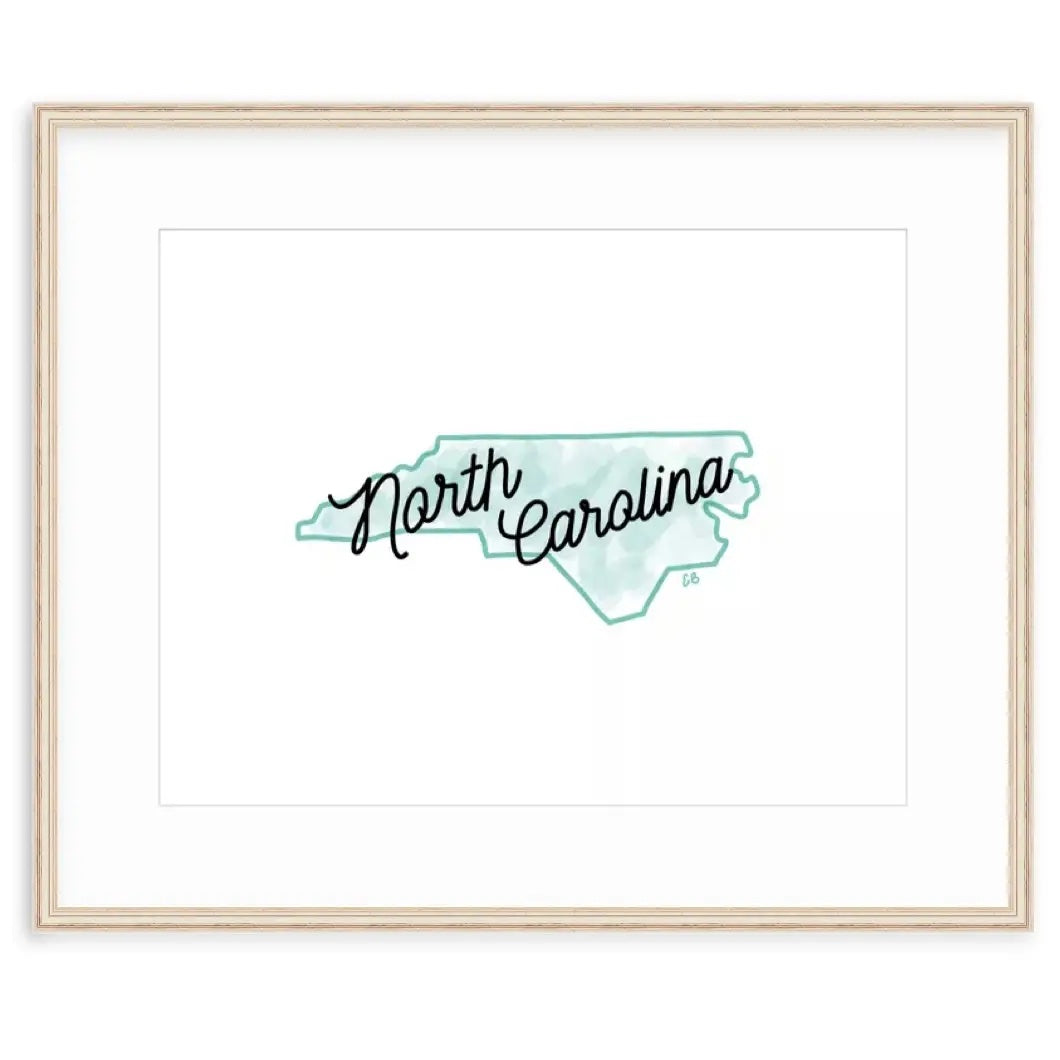 North Carolina Print