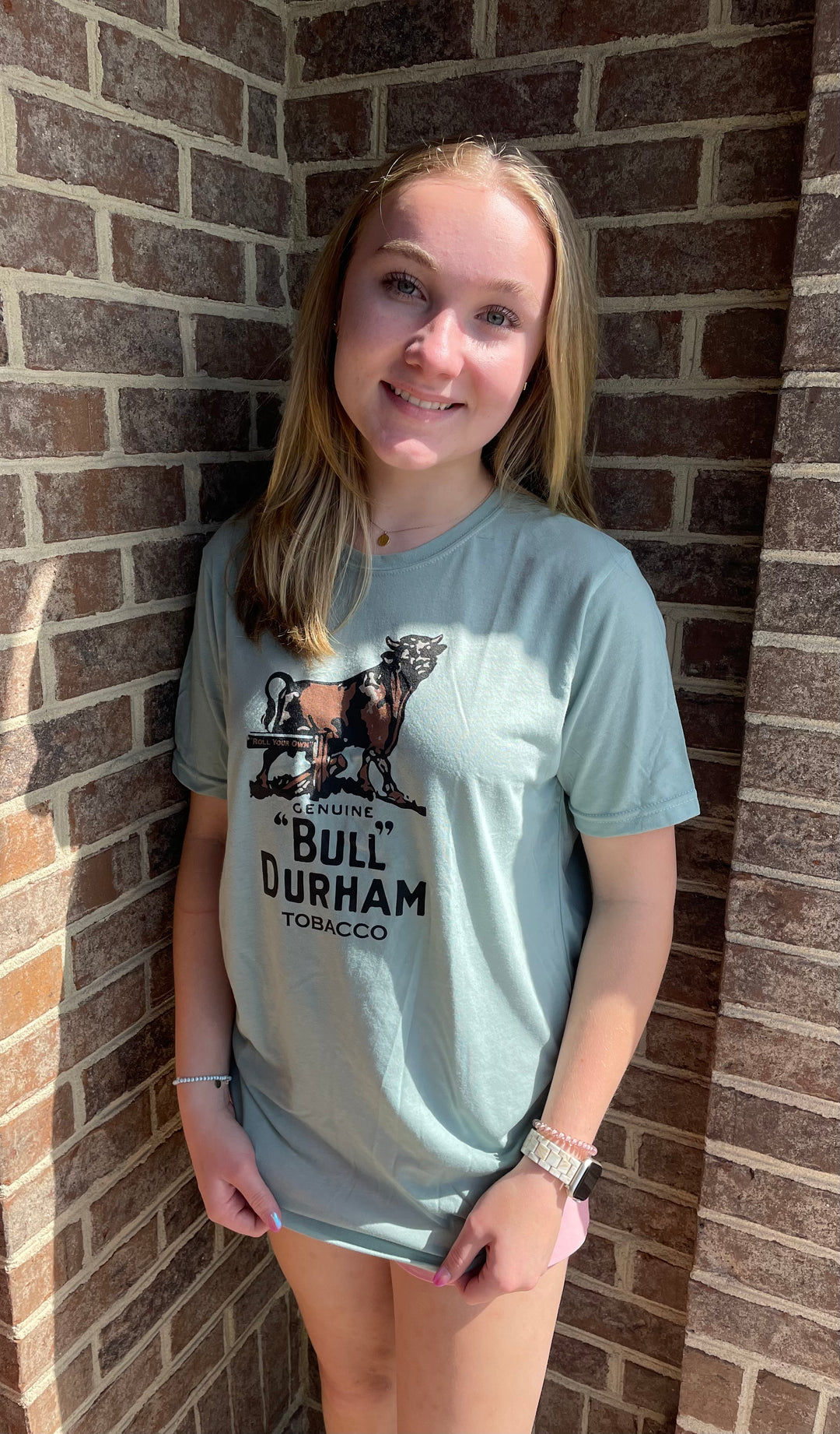 Bull Durham Tobacco T-Shirt #36 (Stonewash Green)