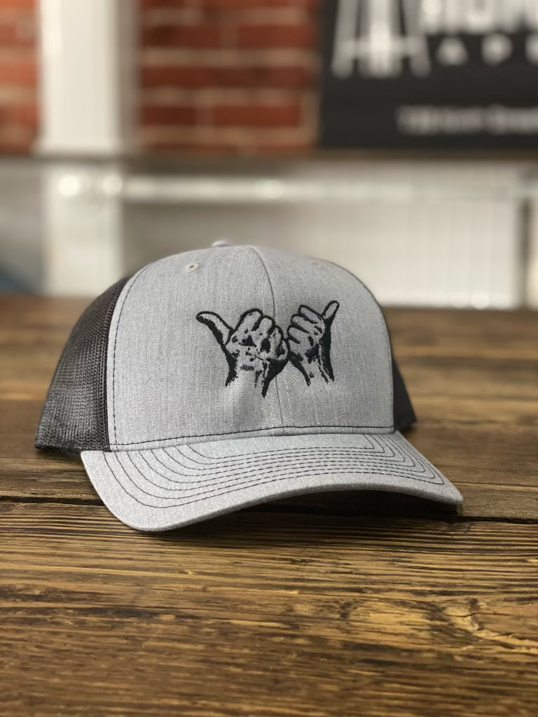 Durham Hands Snapback #32 (Heather Gray / Black)