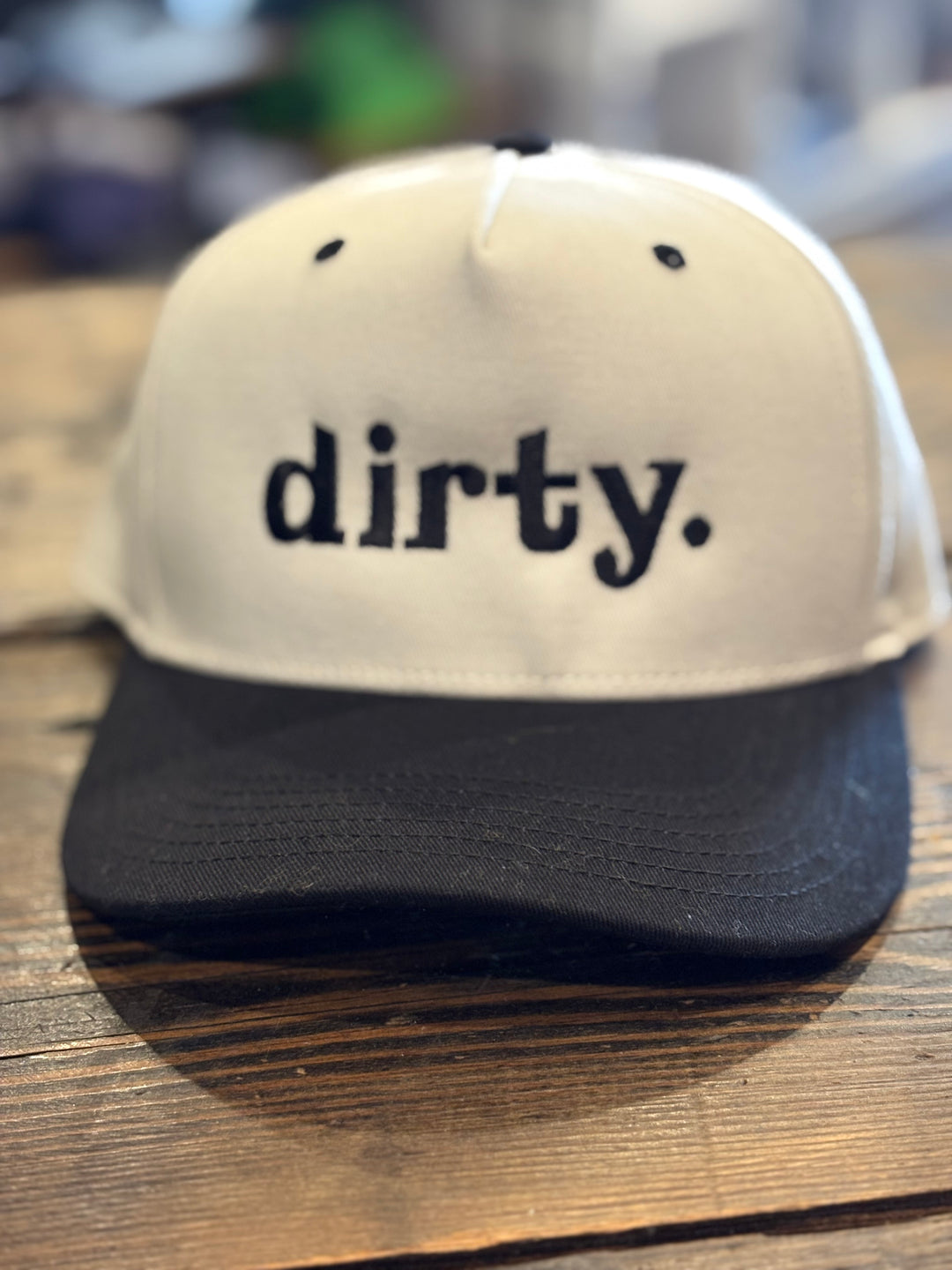 Dirty Snapback #59 (Khaki / Black)