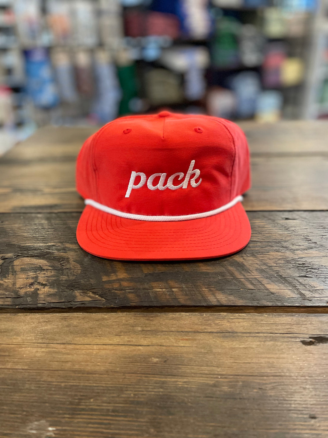 Pack Rope Hat in Red