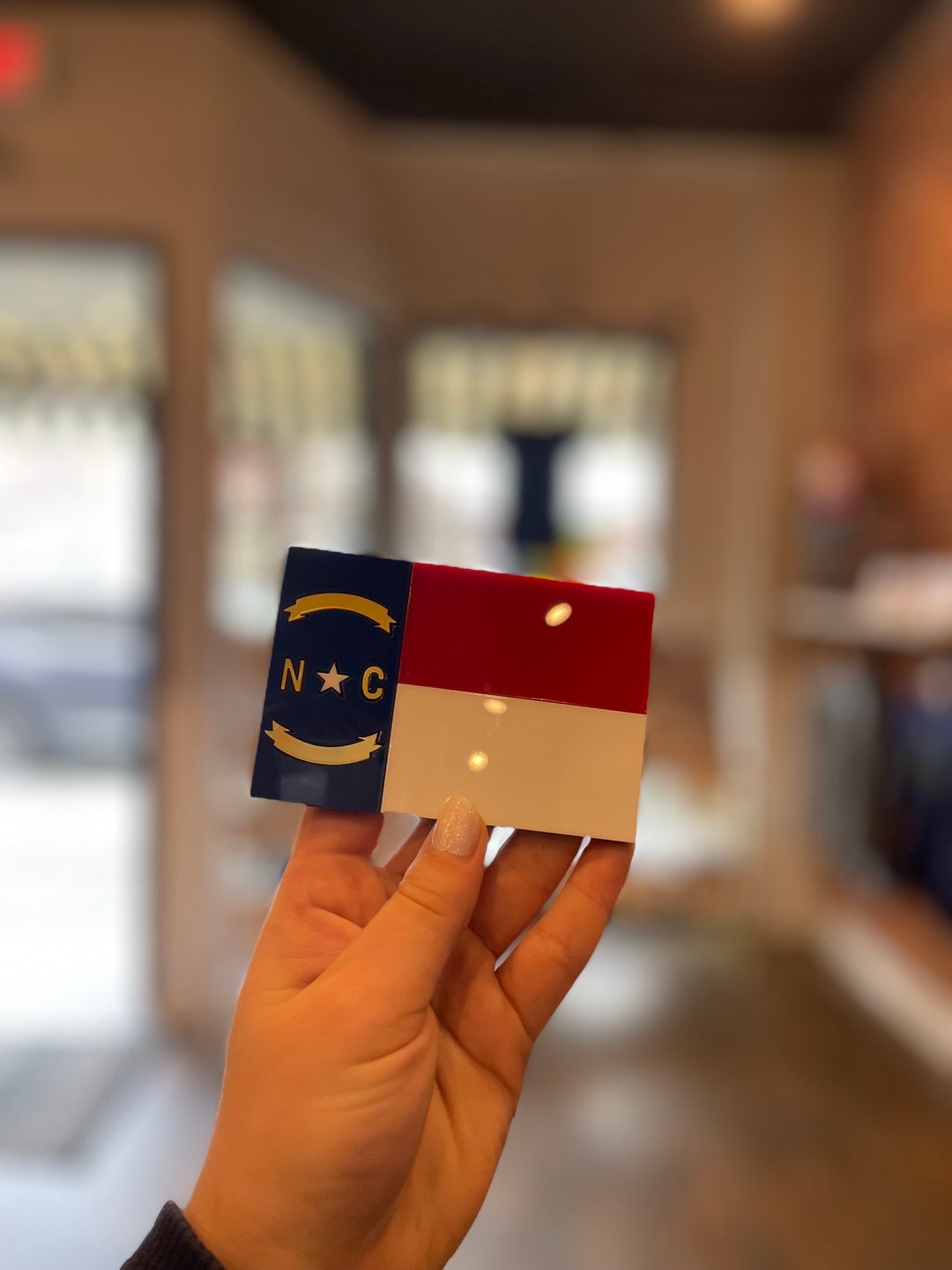North Carolina Flag Magnet (Small)