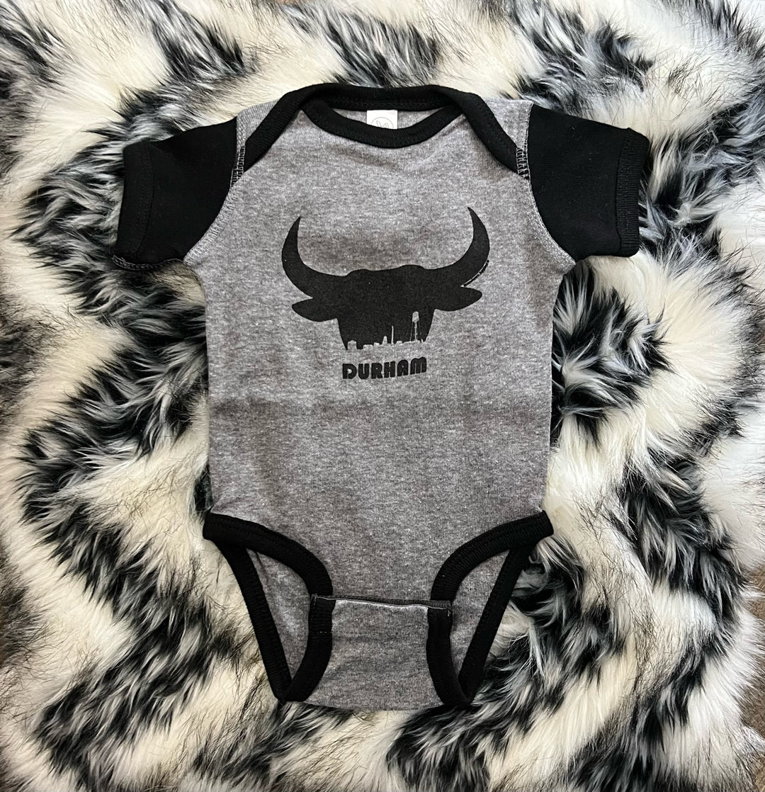 Bullhead Skyline Onesie #4 (Granite Heather)