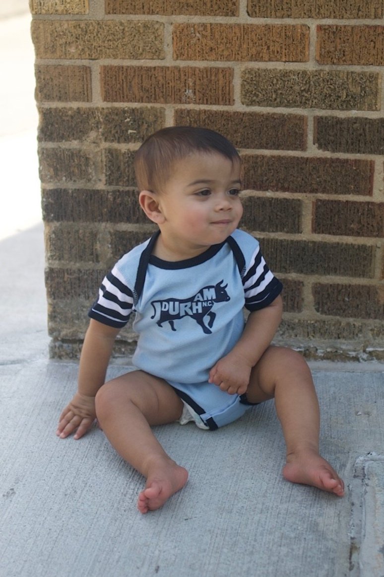 Bull with Durham, NC. Onesie #5