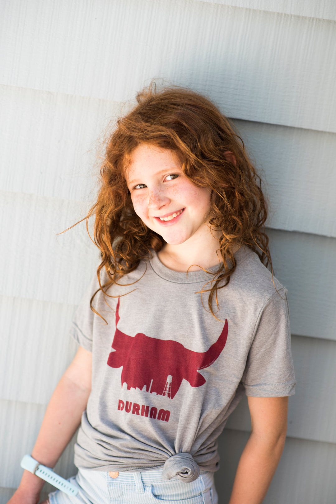Bullhead Youth T-Shirt #4 (Solid Ath. Gray)