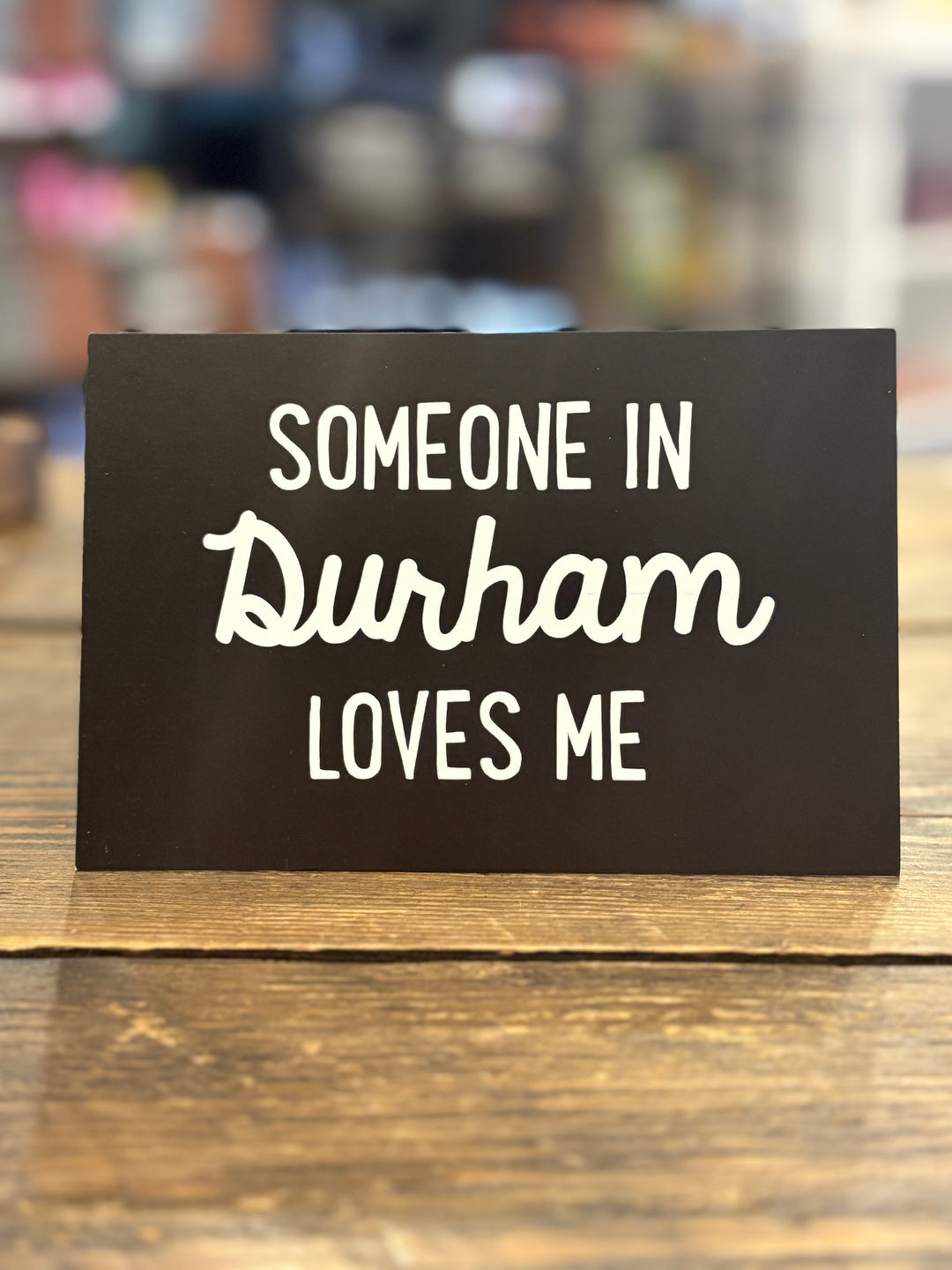 Someone in Durham Postcard