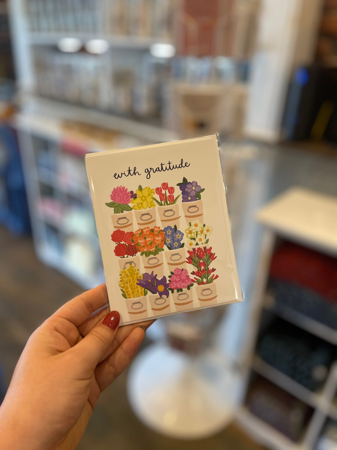 With Gratitude Card