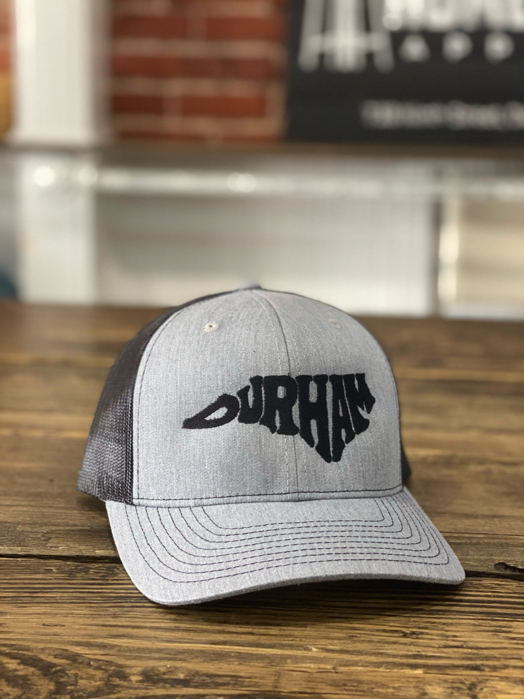 State with Durham Snapback #24 (Heather Gray / Black)