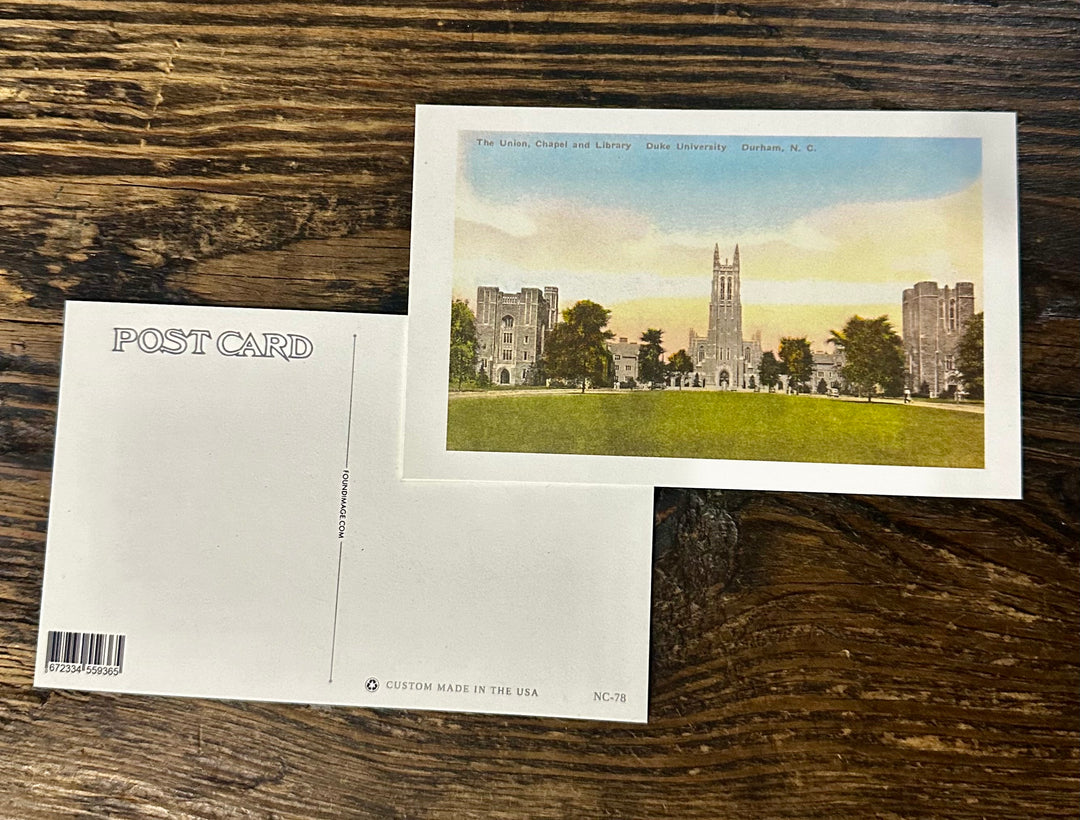 Duke University Chapel Postcard