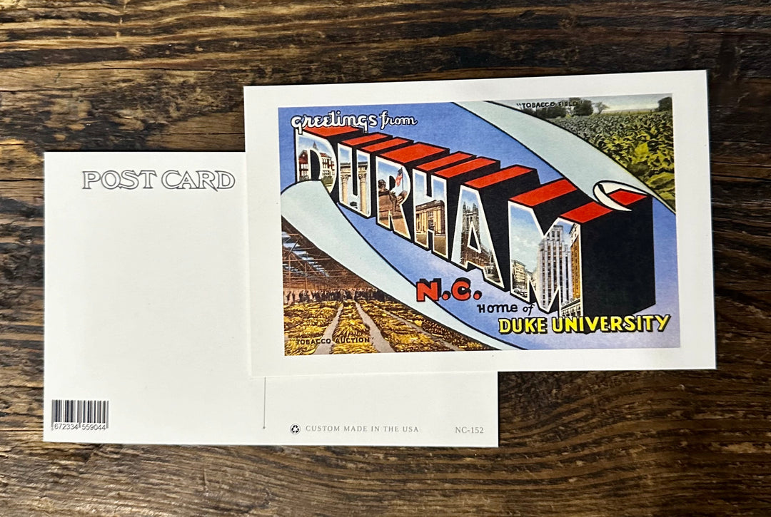 Greetings from Durham Postcard