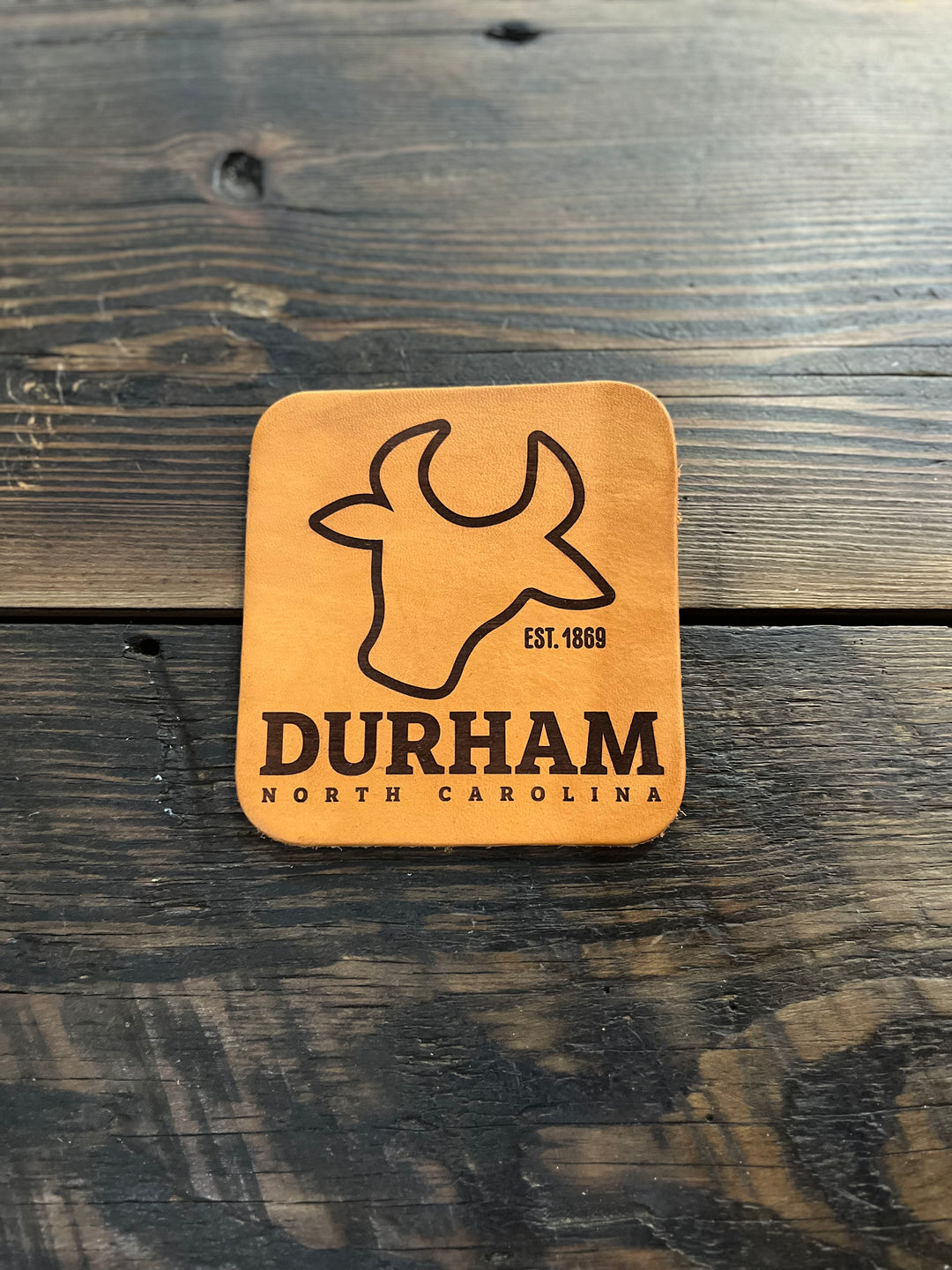 Durham Leather Coaster