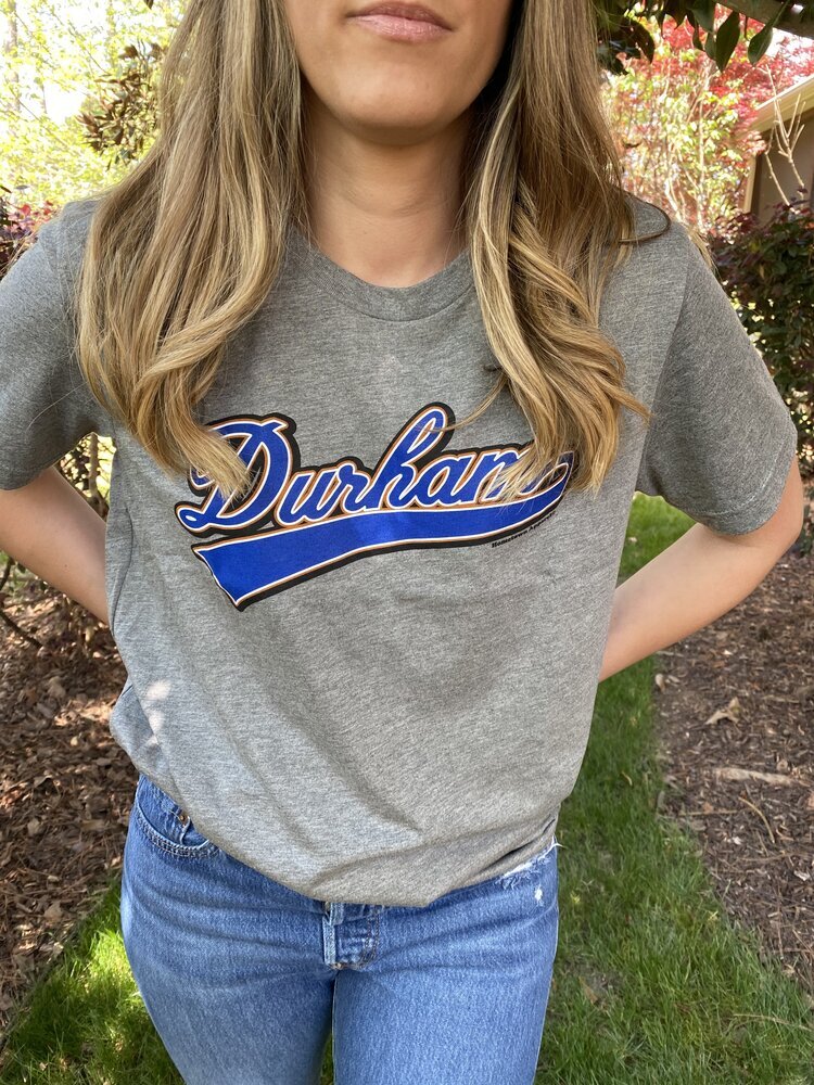 Durham Baseball T-Shirt #7 (Gray)