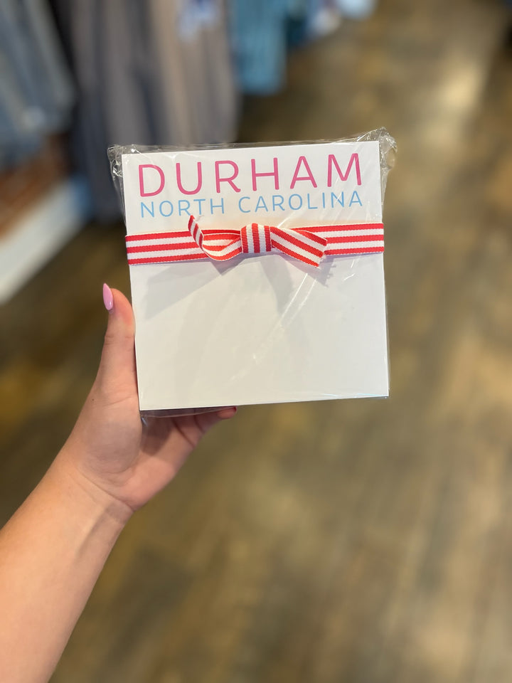 Durham North Carolina Notepad (Pink)