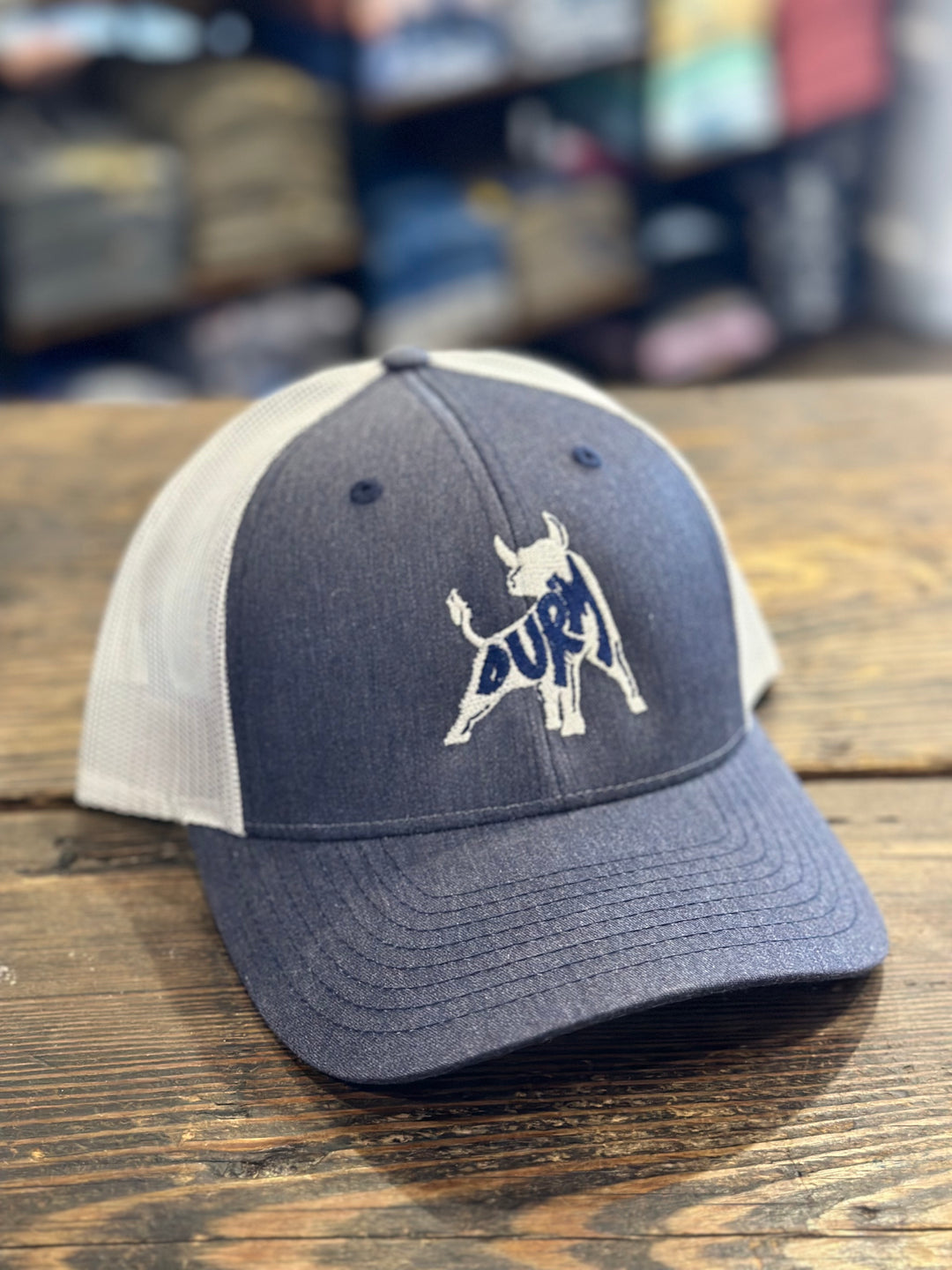DUR'M Snapback #43 (Heather Navy / Light Gray)