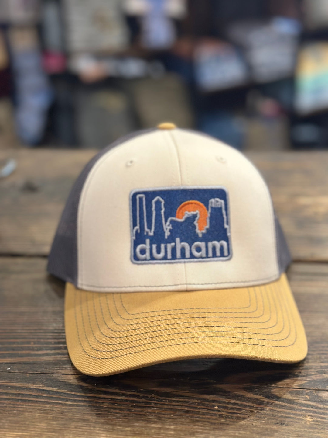 Durham Sunset Snapback #21 (Mink Beige / Amber)