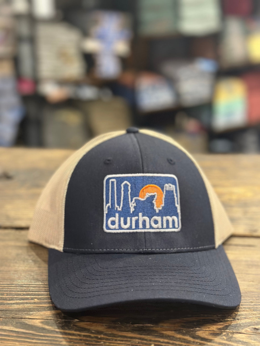 Durham Sunset Snapback #21 (Navy / Khaki)