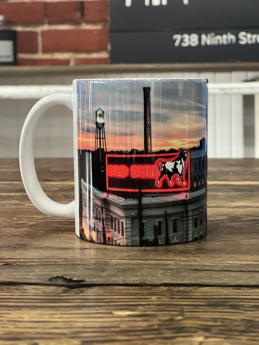 Bull Durham Neon Mug