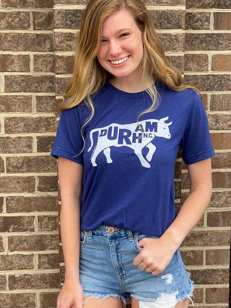 Bull with Durham, NC. T-Shirt #5