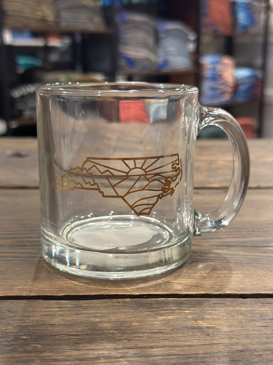 NC Glass Mug