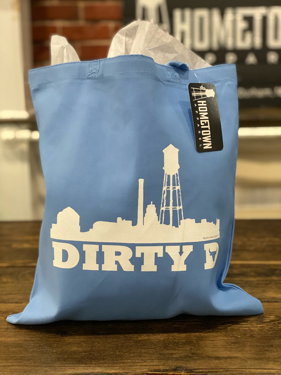 Dirty D Tote Bag #9 (Lt. Blue)