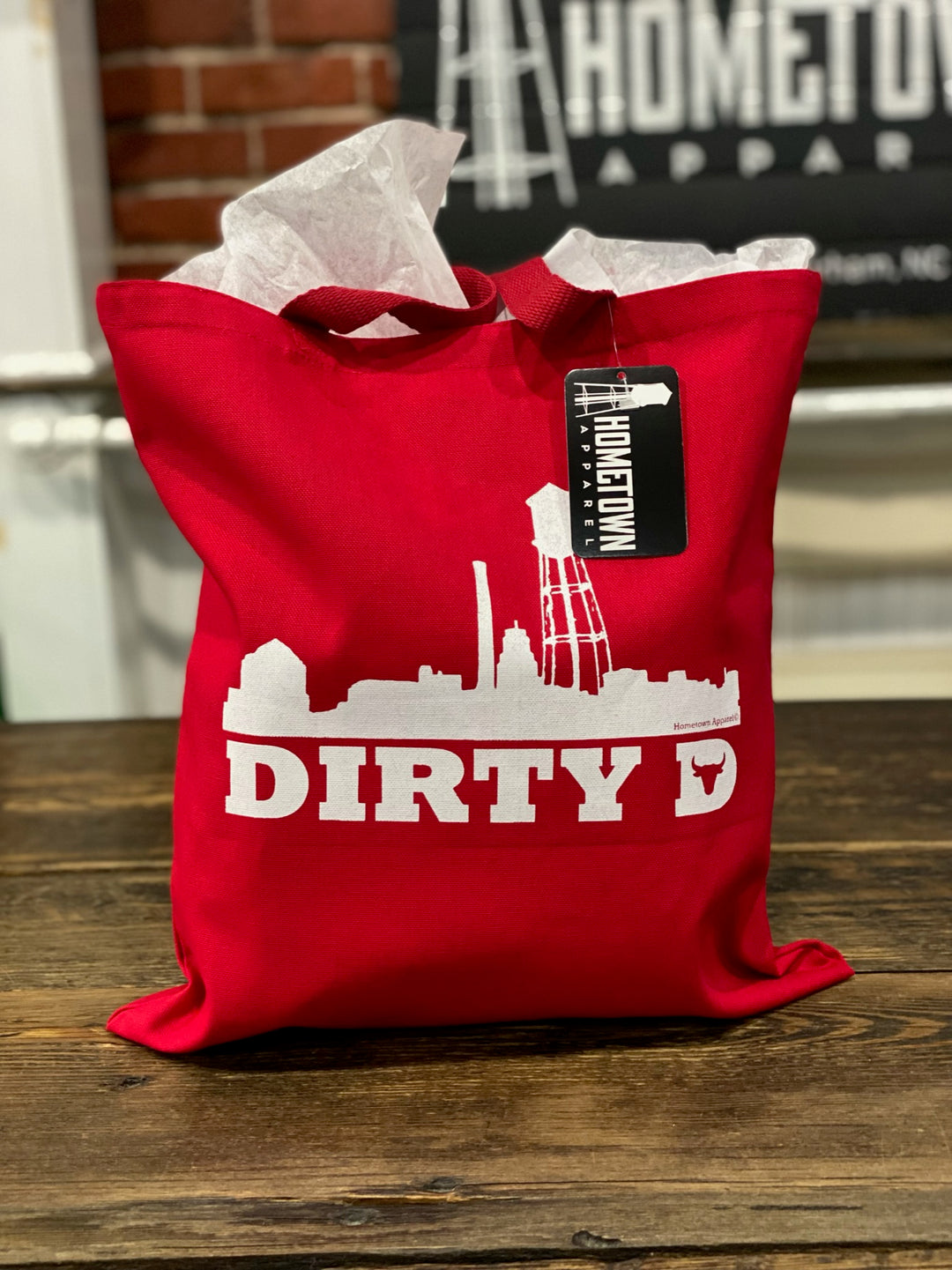 Dirty D Tote Bag #9 (Red)