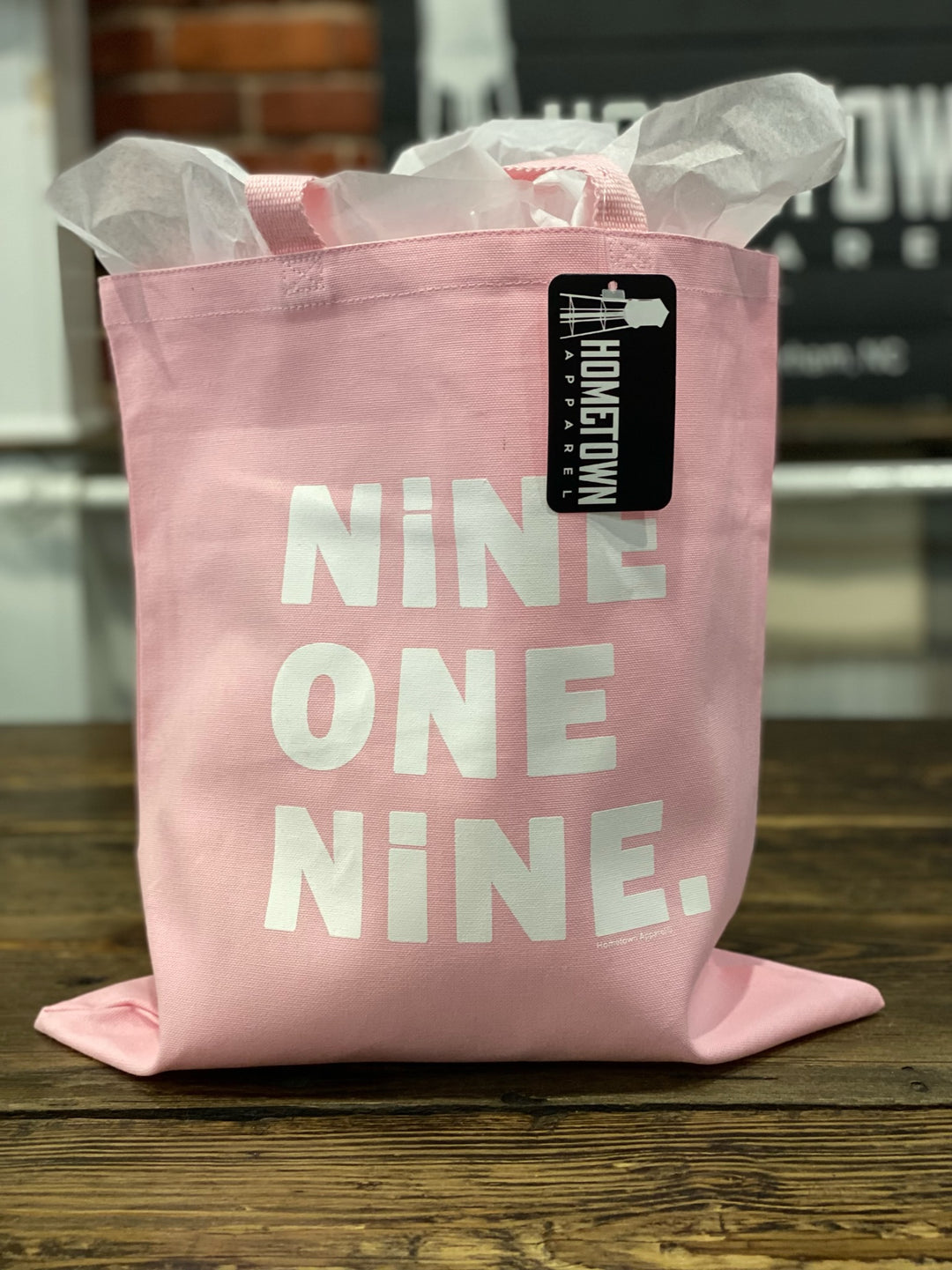 NINE ONE NINE Tote Bag #25 (Lt. Pink)