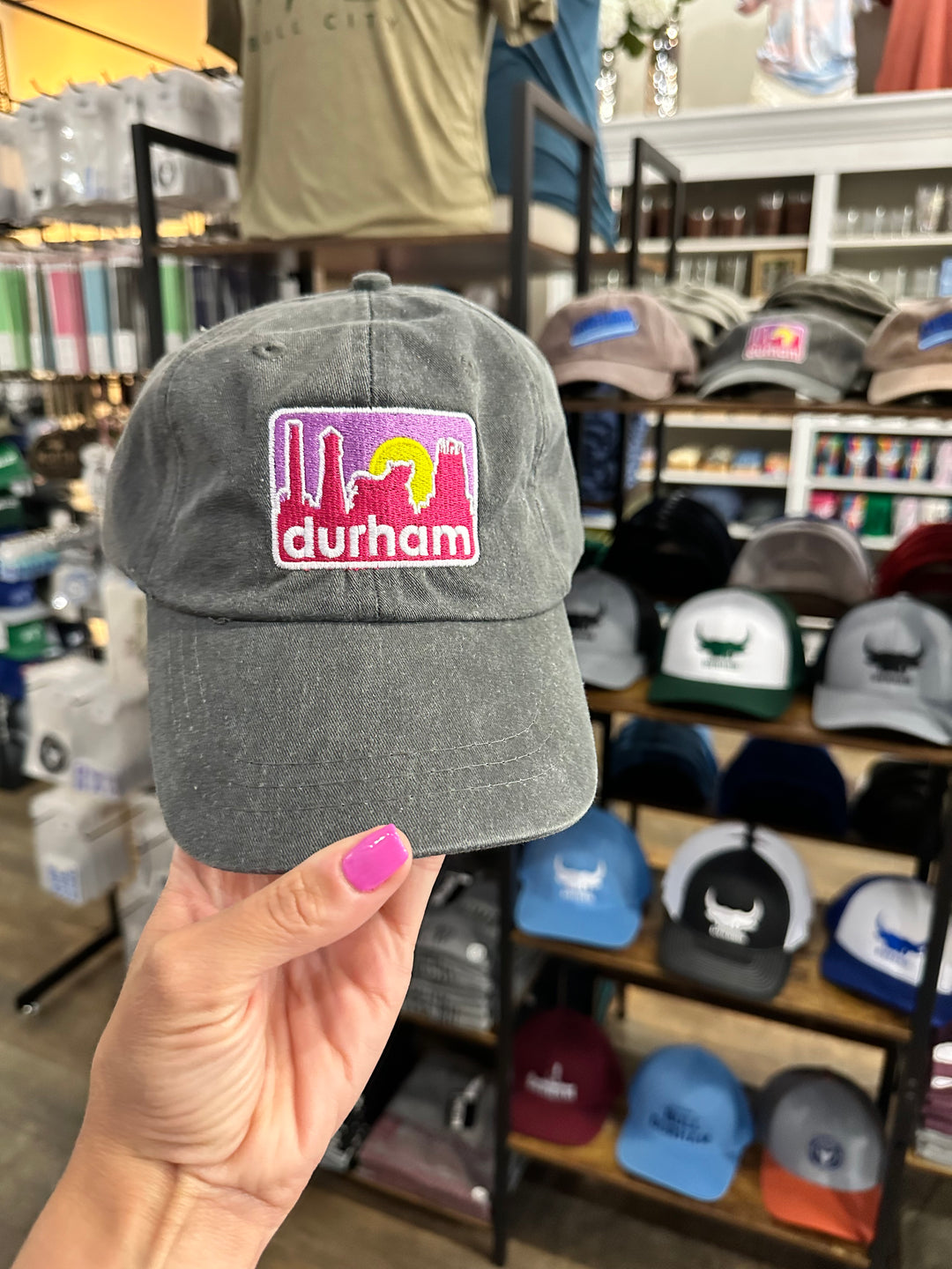 Durham Sunset Hat #21 (Charcoal)