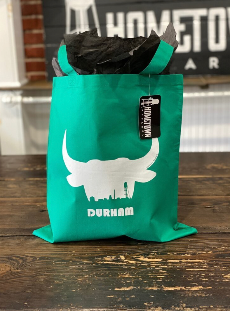 Bullhead Skyline Tote Bag #4 (Green)