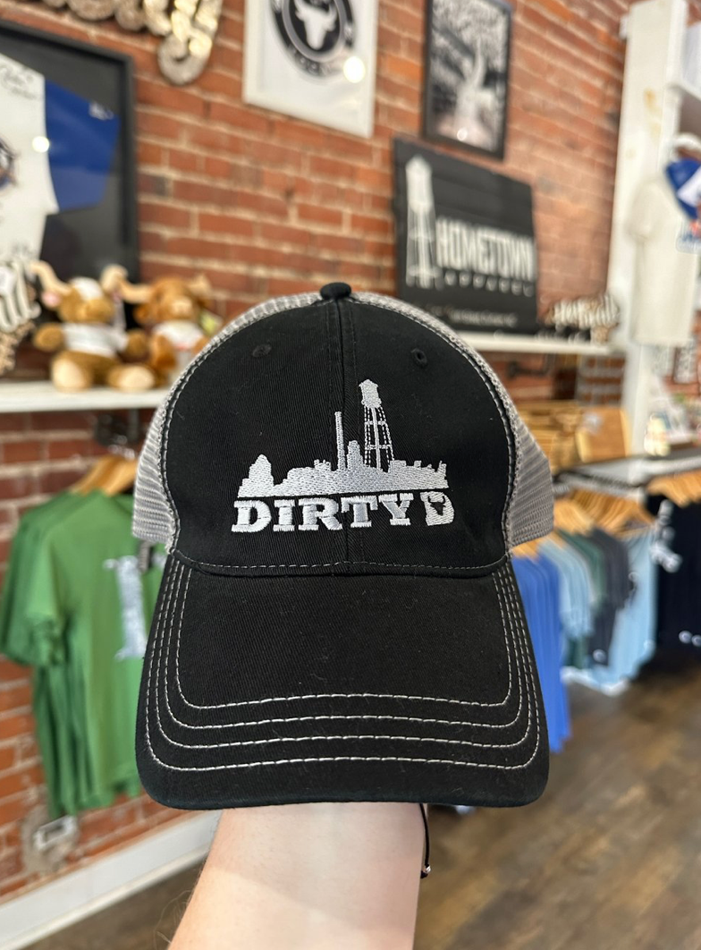 Dirty D Snapback #9 (Black / Charcoal)