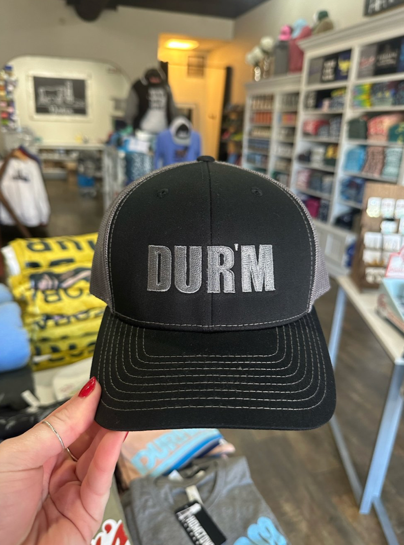 DUR'M Snapback #80 (Black / Charcoal)