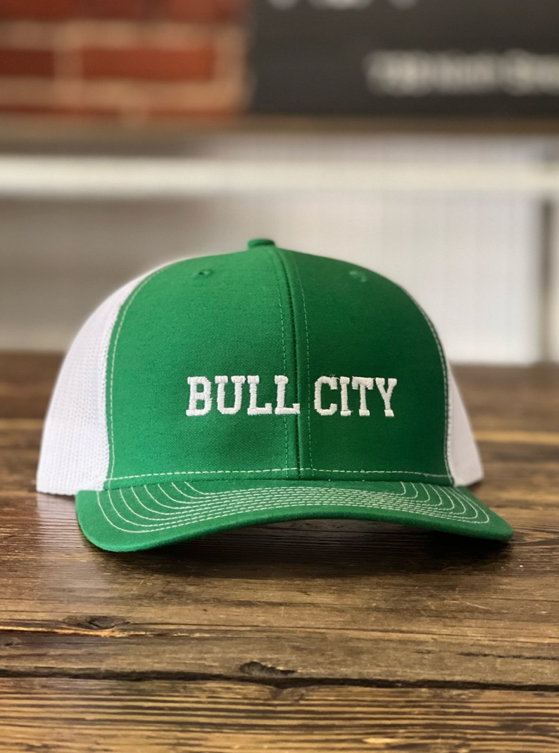 Bull City Snapback #2 (Kelly / White)