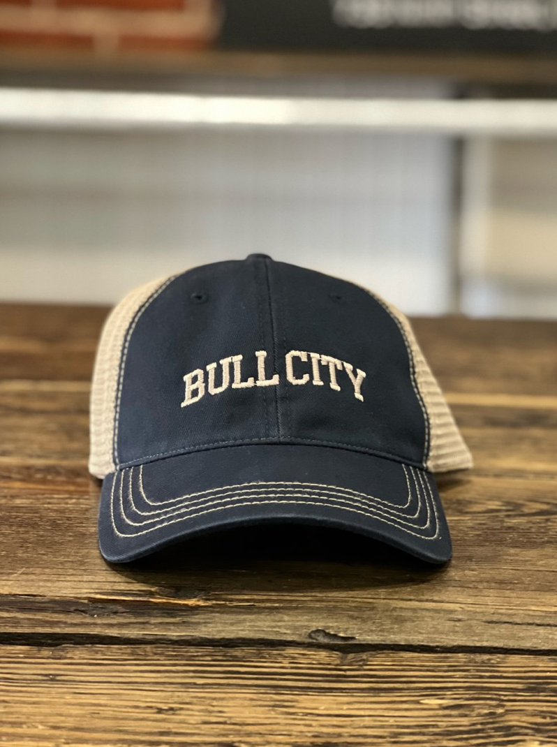 Bull City Snapback #2 (Navy / Khaki)